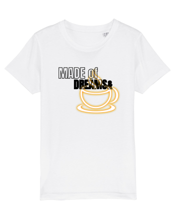 Made of dreams&Coffee  White