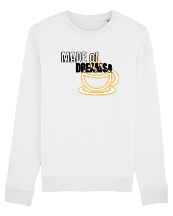 Made of dreams&Coffee  White