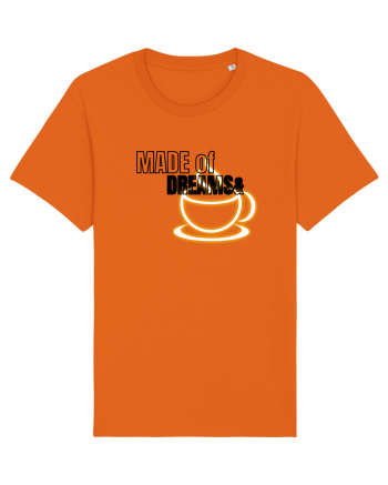 Made of dreams&Coffee  Bright Orange