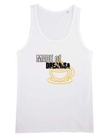 Made of dreams&Coffee  White