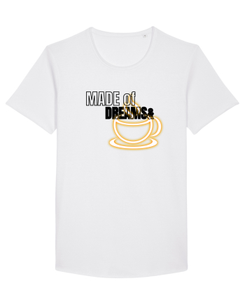 Made of dreams&Coffee  White