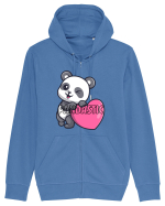 PANDASTIC  Hanorac cu fermoar Unisex Connector