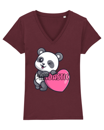 PANDASTIC  Burgundy