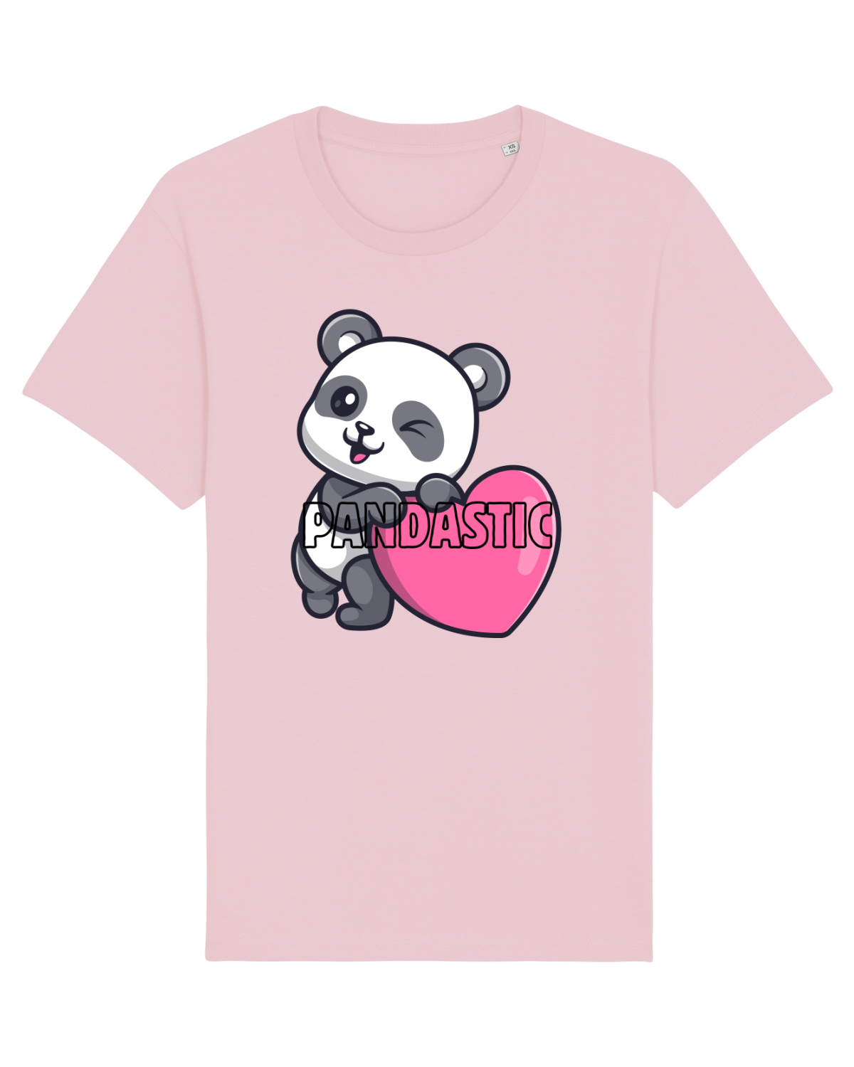 Tricou mânecă scurtă Unisex Rocker Cotton Pink