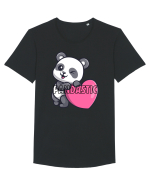 PANDASTIC  Tricou mânecă scurtă guler larg Bărbat Skater