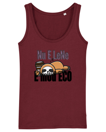 Nu e lene.E mod ECO. Burgundy