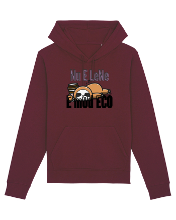 Nu e lene.E mod ECO. Burgundy