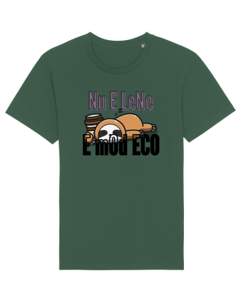 Nu e lene.E mod ECO. Bottle Green