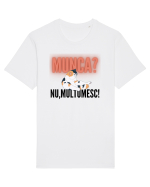 Munca?Nu mulțumesc! Tricou mânecă scurtă Unisex Rocker