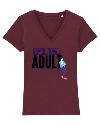 Nivel final:Adult Burgundy