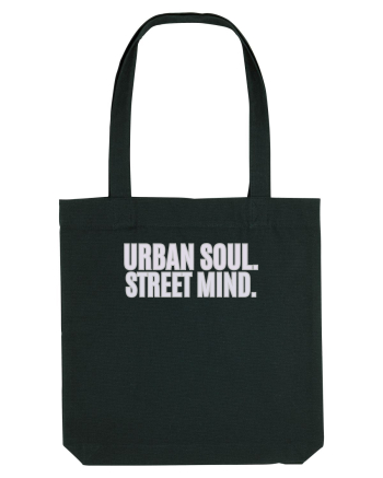 Urban soul. Street minde. Black