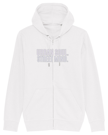Urban soul. Street minde. White