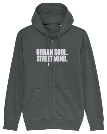 Urban soul. Street minde. Anthracite