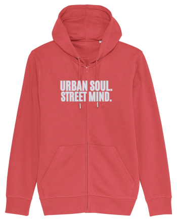 Urban soul. Street minde. Carmine Red
