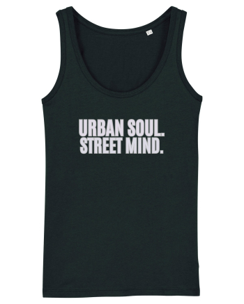 Urban soul. Street minde. Black