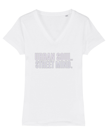 Urban soul. Street minde. White