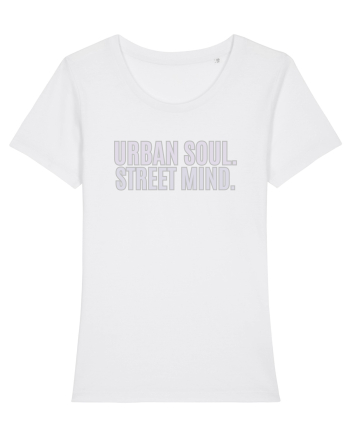 Urban soul. Street minde. White