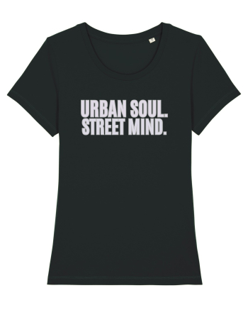 Urban soul. Street minde. Black
