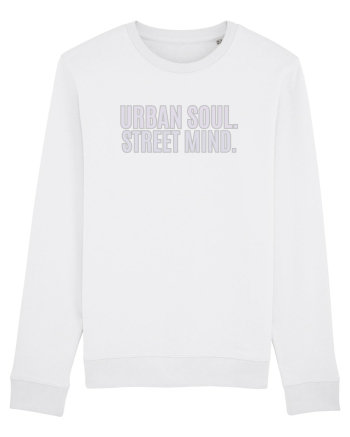 Urban soul. Street minde. White
