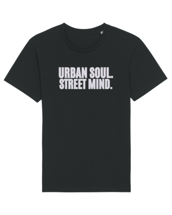 Urban soul. Street minde. Black