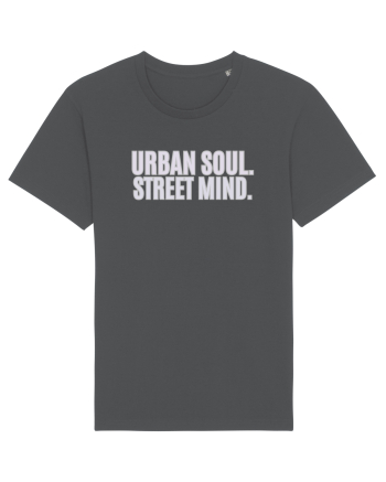 Urban soul. Street minde. Anthracite