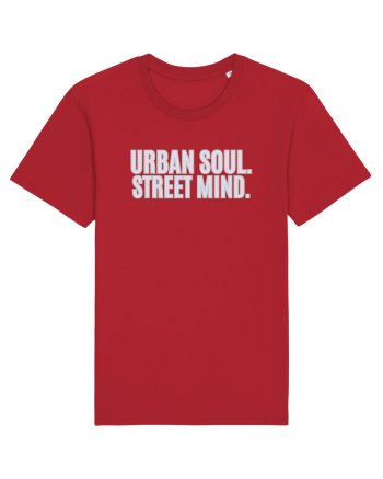Urban soul. Street minde. Red