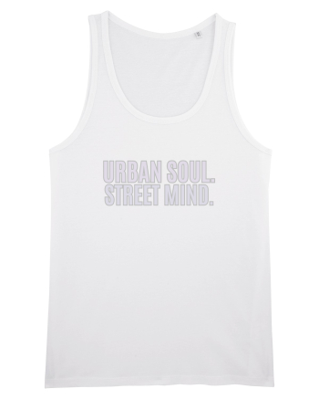 Urban soul. Street minde. White