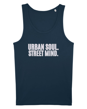 Urban soul. Street minde. Navy