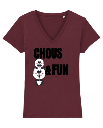 Chaos and fun Burgundy