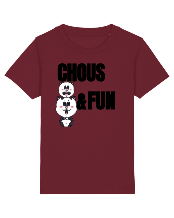 Chaos and fun Burgundy