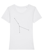 Zodia şi constelaţia Racului Tricou mânecă scurtă guler larg fitted Damă Expresser