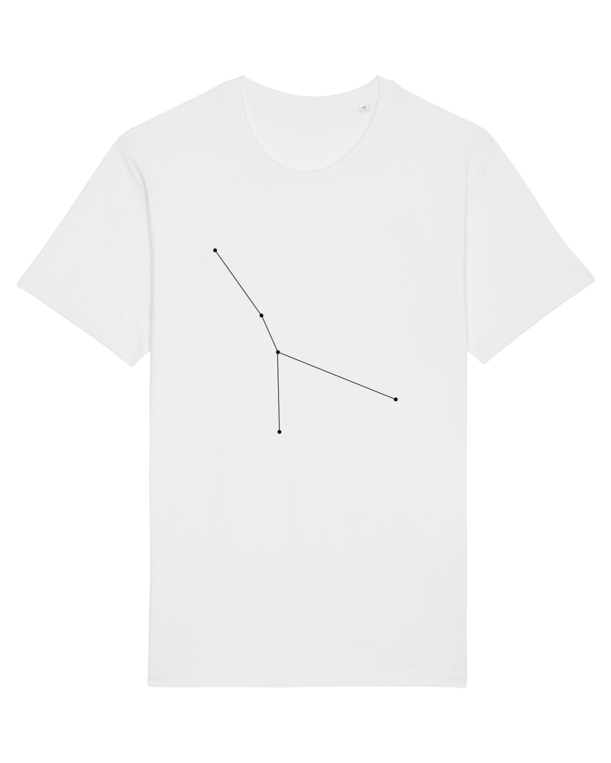 Tricou mânecă scurtă Unisex Rocker White