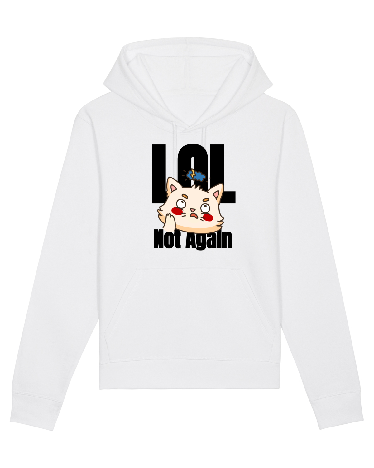 Hanorac Unisex Drummer White