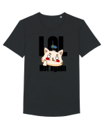LOL. Not again  Tricou mânecă scurtă guler larg Bărbat Skater