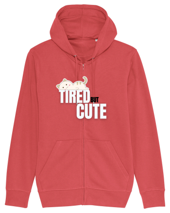 Tired but cute  Carmine Red