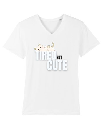 Tired but cute  White