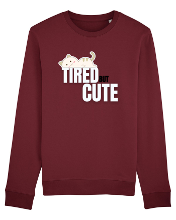 Tired but cute  Burgundy