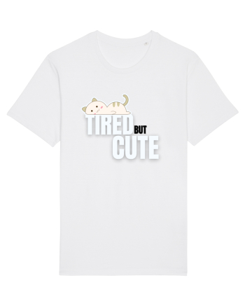 Tired but cute  White