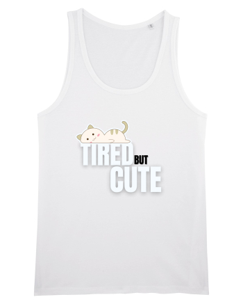 Tired but cute  White