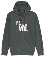 Pe val Hanorac cu fermoar Unisex Connector