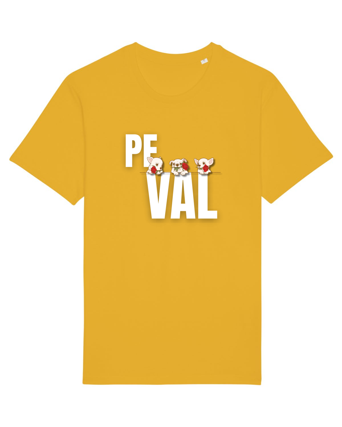 Tricou mânecă scurtă Unisex Rocker Spectra Yellow