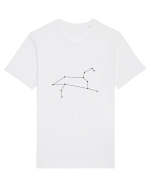 Zodia şi constelaţia Leului Tricou mânecă scurtă Unisex Rocker