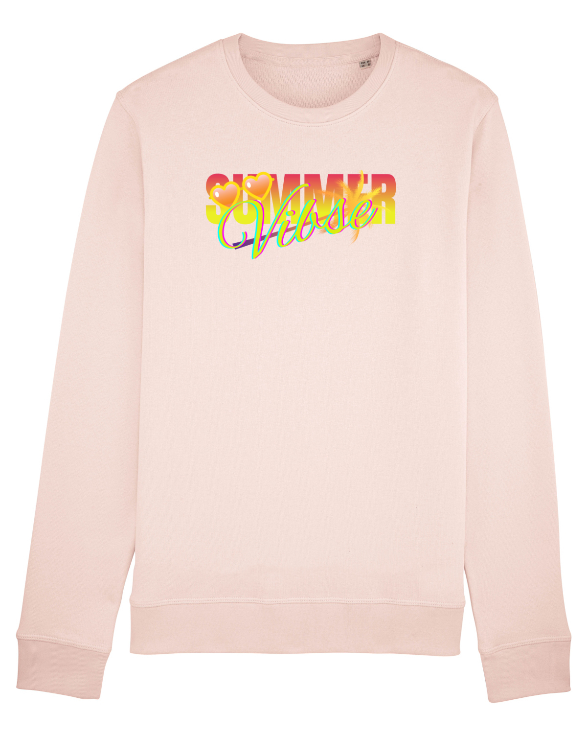 Bluză mânecă lungă Unisex Rise Candy Pink