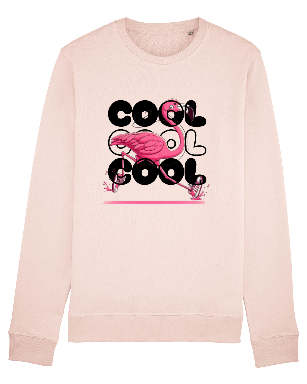 Bluză mânecă lungă Unisex Rise Candy Pink