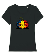 DOVLEAC - STEAGUL ROMANIEI Tricou mânecă scurtă guler larg fitted Damă Expresser