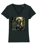 BABA CLOANTA Tricou mânecă scurtă guler V Damă Evoker