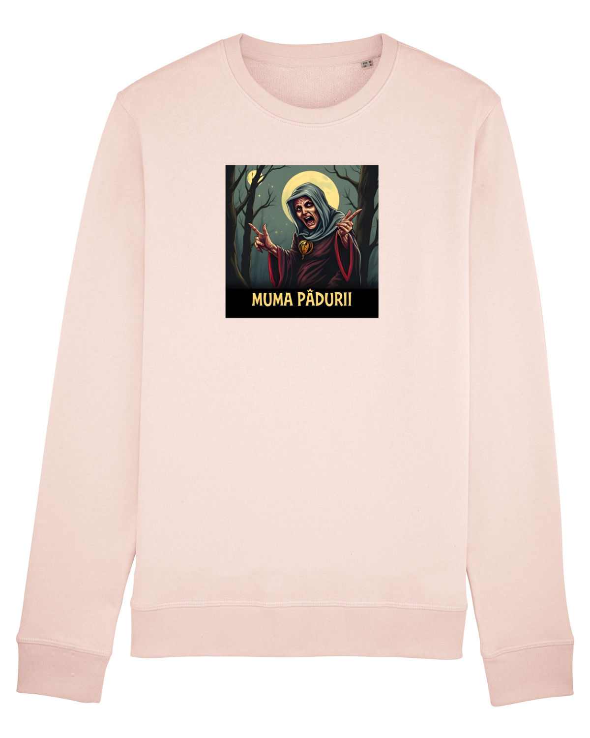 Bluză mânecă lungă Unisex Rise Candy Pink