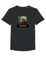 MUMA PADURII 2 Tricou mânecă scurtă guler larg Bărbat Skater