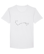 Zodia şi constelaţia Scorpionului Tricou mânecă scurtă guler larg Bărbat Skater