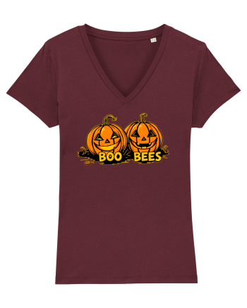 BOO BEES Burgundy
